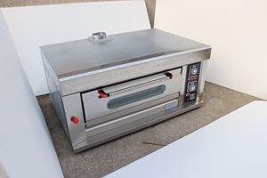 Four à gaz électrique Baokang à 1 étage et 2 plateaux, utilisation professionnelle en <span class=keywords><strong>boulangerie</strong></span>, faible bruit, garantie 1 an, portable, commercial, pain, pizza - Product Image 6