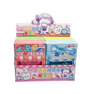 <span class=keywords><strong>Bolsa</strong></span> de plástico de estilo de dibujos animados embalado Slime Crystal Mud juguete educativo niños plástico Poke and Pinch Bubble Gum al por mayor - Product Image 1