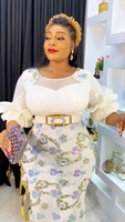 Robes Tendance pour Femme Élégante Robe de Soirée Scintillante à Paillettes Sexy Fourreau Maxi Robe de Fête Livrée avec Ceinture