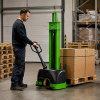 Chariot élévateur manuel et électrique robuste de 1000 kg, 1500 kg, 2000 kg – Vente chaude directe usine