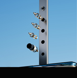 Ensemble de <span class=keywords><strong>douche</strong></span> thermostatique mural en laiton à faible teneur en plomb CE EN1111, <span class=keywords><strong>douche</strong></span> domestique anti-brûlure et économie d'eau, garantie de 5 ans en gros - Product Image 6