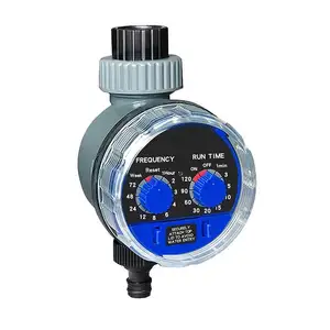 Diy Product Garden, Automatic Watering Garden Irrigation System With Timer Watering Timer Solar Garden Valve Controller/