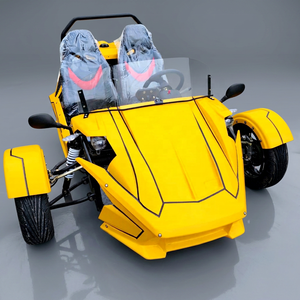 Voiture de sport électrique à 3 roues de haute qualité pour adultes, voiture utilitaire électrique à 2 places, buggy tout-terrain, vélo ZTR - Product Image 1