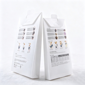 Boîte d'emballage pliable en PP blanc en gros pour vêtements, boîtes en plastique PET PVC PP transparentes recyclables imprimées sur mesure - Product Image 3