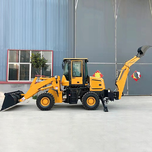 Cnmc đa chức năng EPA changchai động cơ backhoe loader 55Kw điện bánh xe tải 0.25cbm xô công suất cho nông nghiệp - Product Image 3