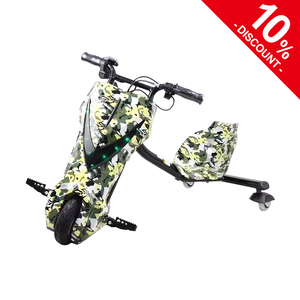 <span class=keywords><strong>Monopattino</strong></span> Elettrico <span class=keywords><strong>a</strong></span> 3 Ruote Motorizzato BAB WAY per Bambini, Trike da Drift con Rotazione <span class=keywords><strong>a</strong></span> 360 Gradi, Spedizione DDP - Product Image 2