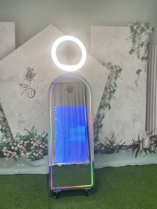 Cabina de Fotos Espejo Mágico con Software Gratuito, Código QR para Compartir Fotos, Cabina de Fotos para Fiestas de Cumpleaños, Último Modelo Popular 2026 - Product Image 6