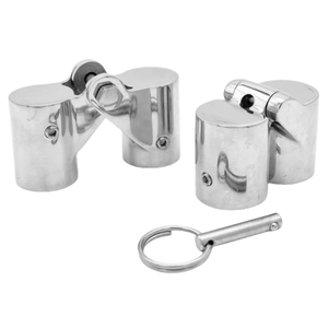 Raccord de tube pliable en acier inoxydable 316 de qualité marine pour <span class=keywords><strong>bateau</strong></span>, pour tube de 22 mm (7/8 pouce) de diamètre extérieur - Product Image 1