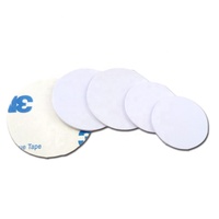 Benutzerdefinierte 13,56 MHz bedruckbare Anti-Metall NFC-Aufkleber, wasserdichte Karten, Tags 213 215 RFID FOB NFC-Chip Blanko-Etiketten