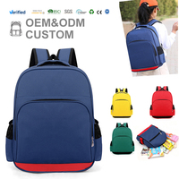 Sac à dos scolaire polyvalent grande capacité en tissu Oxford personnalisé avec logo pour enfants, idéal pour l'école et les voyages