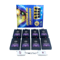 Offre Spéciale plastique 8 queues sans fil télécommande intérieur allumeur pyrotechnique Machine système de tir gâteau noël mariage