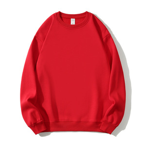 250GSM Custom Embroidered Women's Sweatshirts Puff Print Plain Crew Neck <strong>Embossed</strong> Cotton Jumper Oversized CrewNeck Sweatshirt
