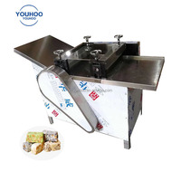 Vente directe d'usine nougat coupe-bonbons fabrication machine fudge bonbons machine de découpe de nougat