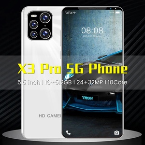 2022 cina a buon mercato popolare Hot <span class=keywords><strong>X3</strong></span> Pro 5.5 pollici H-D schermo 5G cellulare Deca Core Android 10.1 cellulare 16GB + 512GB cellulare - Product Image 3