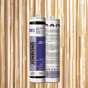 Pegamento compuesto de sellador de silicona modificado con tambor de cartucho de plástico vacío <span class=keywords><strong>HDPE</strong></span> original de fábrica para embalaje de construcción carpintería - Product Image 1