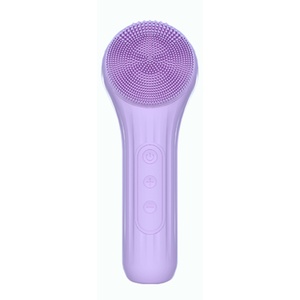 Brosse nettoyante pour le visage en silicone rechargeable à ultrasons, pour un nettoyage en profondeur de la peau - Product Image 1