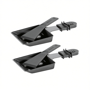 กระทะราแคล็ตพร้อมที่ขูด 2 ชิ้น ชุดทำอาหารแบบไม่ติดกระทะ สำหรับใช้ในร่มและกลางแจ้ง - Product Image 2