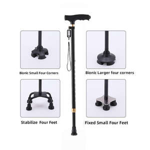 Трость для ходьбы для мужчин и женщин, складная, регулируемая, устойчивая, для любой местности, складные трости для пожилых людей и взрослых - Product Image 5