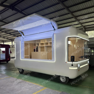 Carrito de Comida Móvil Personalizado, Remolque de Comida de Alta Visibilidad para Calles Turísticas y Centros Comerciales, Pintura Automotriz Resistente al Agua y al Calor - Product Image 6