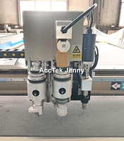 Plotter de Corte Digital con Cuchilla Oscilante Económico, Máquina de Corte con Cuchilla Vibratoria CNC AKZ1625 para Lona, Tela, Fibra de Vidrio