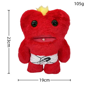 Nouveau Fug AGLER grandes dents mignon monstre pendentif <span class=keywords><strong>Funk</strong></span> dent trésor moche mignon monstre poupée en peluche - Product Image 3