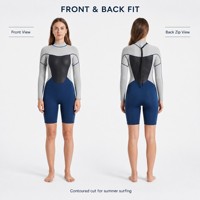 Combinaison de plongée Yamamoto 2 mm pour femmes, style manches courtes, avec logo OEM pour le surf