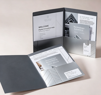 Dossiers de présentation personnalisés A4 A5 avec pochette, garantie de qualité, logo personnalisé, pour le bureau
