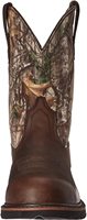 Bottes de chevalier et de cowboy pour hommes, personnalisées, style rétro, à talon haut, brodées et sculptées, en cuir PU, avec motif imprimé, décontractées