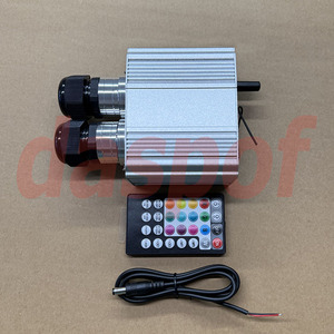 Kit Starlight <span class=keywords><strong>de</strong></span> <span class=keywords><strong>fibra</strong></span> óptica <span class=keywords><strong>de</strong></span> 0,75mm, 1000 Uds., 3m, RGBW, motor <span class=keywords><strong>de</strong></span> luz LED centelleante, 16W * 2, aplicación móvil controlada IP33 nominal CRI 90 - Product Image 5