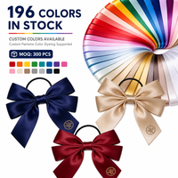 Grands nœuds décoratifs personnalisés en satin floral pour bouteilles de vin, cadeaux promotionnels de haute qualité en polyester