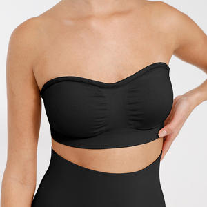 Soutien-gorge de soutien-gorge une pièce respirant sans couture sans bretelles pour femmes nouveau design - Product Image 3
