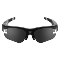 Lunettes de soleil intelligentes avec caméra sportive grand angle FHD, lunettes de soleil avec enregistrement vidéo