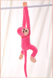 Лидер продаж, плюшевая длинная обезьянка 60 см 70 см 80 см 90 см мягкая обезьяна плюшевая игрушка - Product Image 4