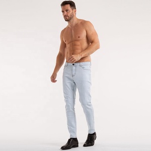 Designer personalizzati Mens elegante Jeans Denim Pent <span class=keywords><strong>pantaloni</strong></span> <span class=keywords><strong>Skinny</strong></span> <span class=keywords><strong>uomo</strong></span> produttore - Product Image 4