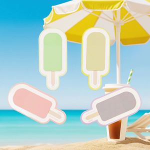 Pegatinas Autoadhesivas Coloridas con Diseño Creativo de Helado, Frescas y Divertidas para el Verano, Material de Oficina, Esenciales para el Regreso a Clases, Notas - Product Image 1
