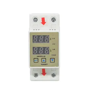 Protector 40A 63A Over and under voltage limiting current auto reclosing protector