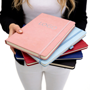 <span class=keywords><strong>Cuaderno</strong></span> de Regalo Personalizado al por Mayor, con Cubierta de PU y Espiral, Cierre Elástico, Forrado, Recuerdo, Fábrica Profesional - Product Image 4