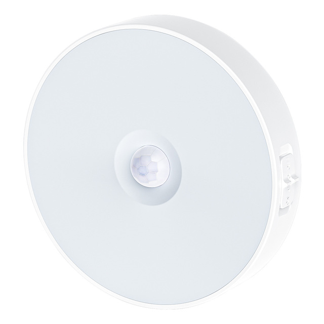 Magnetic Smart LED Bedside Night Light Human Body Sensor Control for Sleep Charging Home Corridor Cabinet Bedroom Use Battery