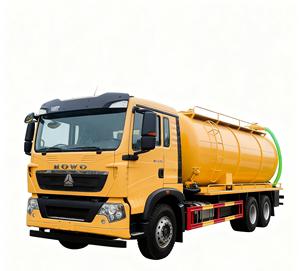 Euro 3 15000 Liters 15Tons 6X4 Multi-Functional Washing & Suction Integrated Sewage Truck - Product Image 1