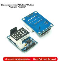 Modul Pengukur Jarak Ultrasonik HC-SR04 Modul Sensor Pengukur Jarak 3-5.5V Tegangan Lebar Berbagai Model