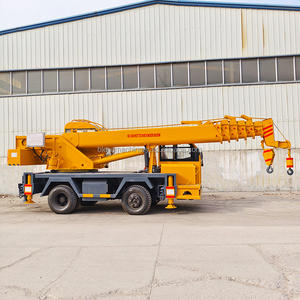 10 Ton truk derek hidrolik lengan lurus buatan rumah derek teleskopik Harga Boom Mobile Crane - Product Image 4