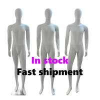 Maniquí Masculino de Cuerpo Completo de Fibra de Vidrio Jasmine Premium, Base de Acero Inoxidable Mate/Brillante, Estilo Europeo Original, para Exhibición
