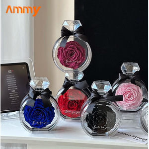 AM-PFE59 Botella de Perfume con Rosa Preservada Grande con Caja de Regalo para el Día de San Valentín, Cumpleaños, Navidad y Regalo de Año Nuevo - Product Image 5