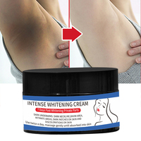 Crème Éclaircissante Intense Marque Blanche Gomme Taches Sombres Peau Immaculée Visage Corps Aisselles Maillot Intérieur Cuisses