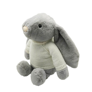 <span class=keywords><strong>Peluche</strong></span> di <span class=keywords><strong>Coniglio</strong></span> <span class=keywords><strong>Grigio</strong></span> Cartoonesco con Imbottitura in Cotone PP, Produttori di Giocattoli di Dongguan, 31cm-50cm, Giocattolo per Bambini (4-6 Anni) - Product Image 4