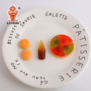 Fabricante de dulces de goma Pizza Cola Jugo Forma de hamburguesa Fruta personalizada Surtido de comida rápida Set Gummy <span class=keywords><strong>Chew</strong></span> <span class=keywords><strong>Candy</strong></span> - Product Image 4