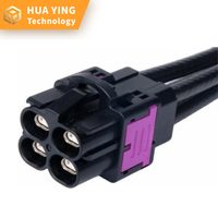 Kabel Ethernet 4P 5P 100M dan Konektor 6P dapat Disesuaikan, cocok untuk Mobil, Robot, Drone, dan Traktor Pertanian