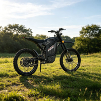 Moto tout-terrain électrique pour jeunes, 8000W, moteur central, batterie lithium 72V, légère et agile, pour le cross