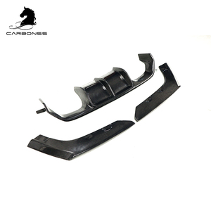 3 Chiếc Máy Khuếch Tán Cản Sau Bằng <span class=keywords><strong>Carbon</strong></span> Loại V Cho <span class=keywords><strong>BMW</strong></span> M3 <span class=keywords><strong>M4</strong></span> F80 F82 F83 2014-2019 - Product Image 5