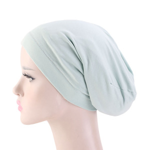 Slouchy perte de <span class=keywords><strong>cheveux</strong></span> bonnets chapeaux doux coton <span class=keywords><strong>Cancer</strong></span> chapeau extensible <span class=keywords><strong>bonnet</strong></span> de couchage chapeaux pour femmes - Product Image 5